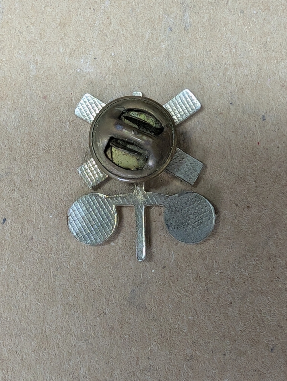 Operation Life-Saver Red & White Railroad Signal Lapel Pin or Tie Tack - Picture 2 of 3